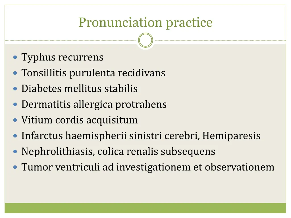 pronunciation practice 1