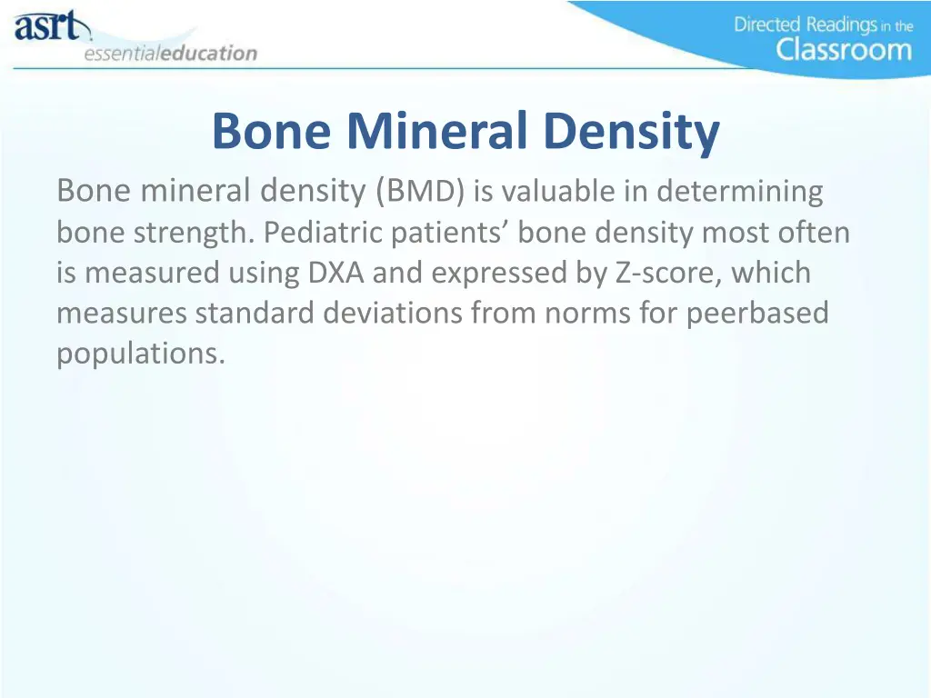 bone mineral density bone mineral density