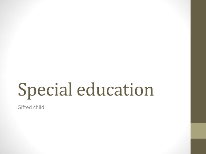 special education