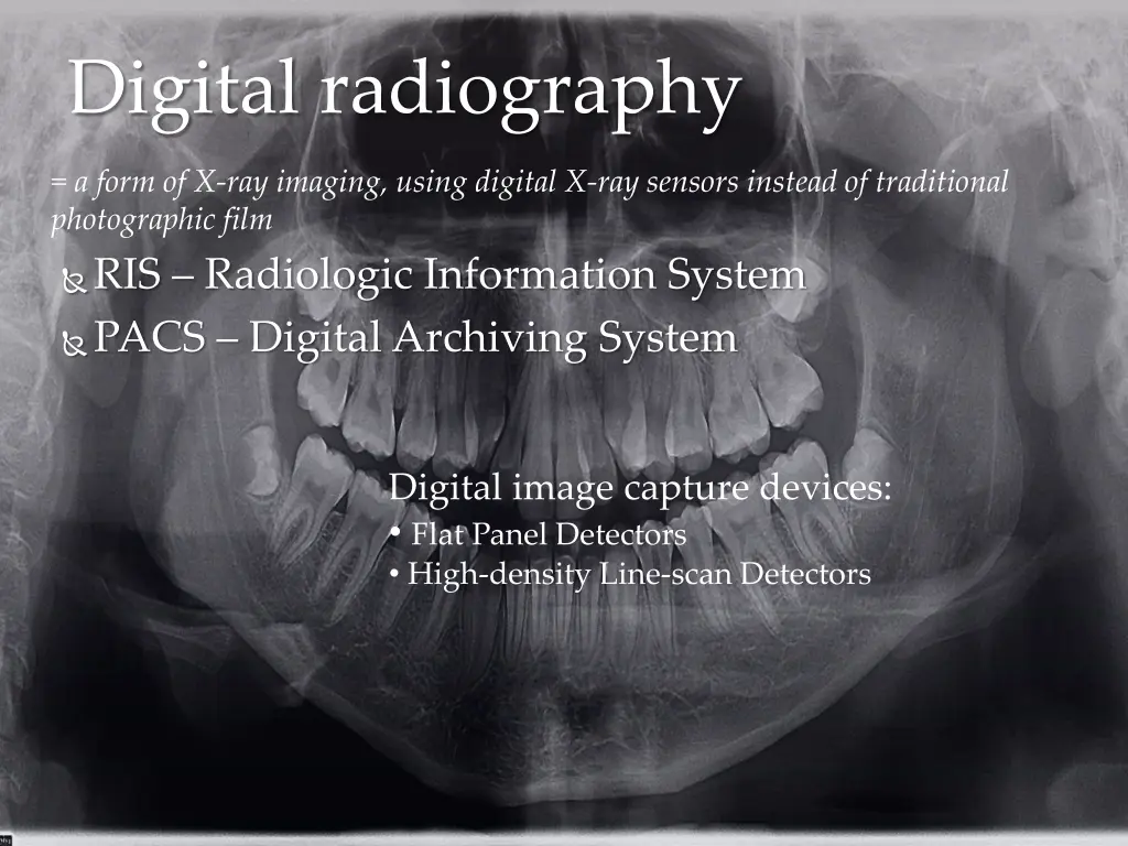 digital radiography