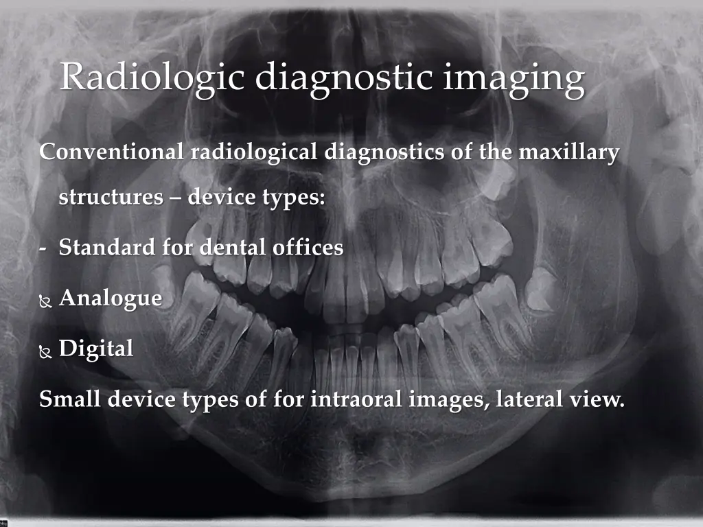 radiologic diagnostic imaging