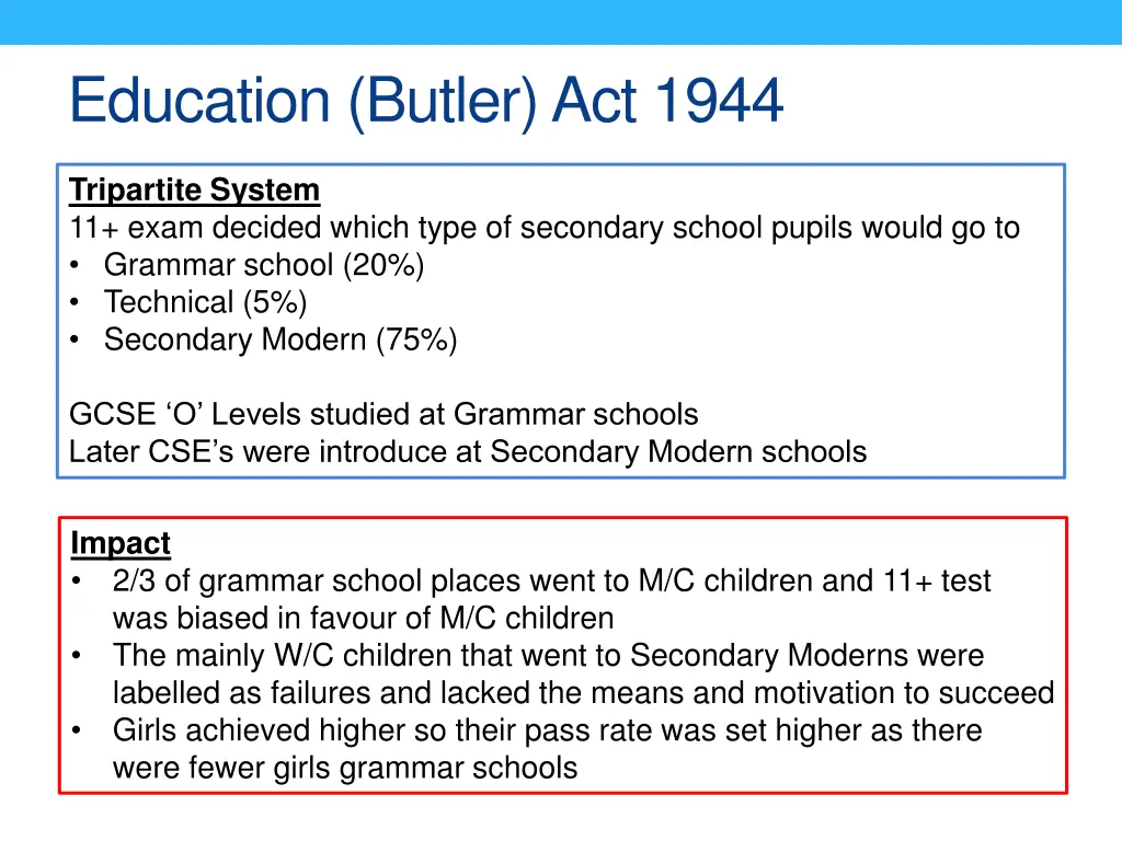 education butler act 1944