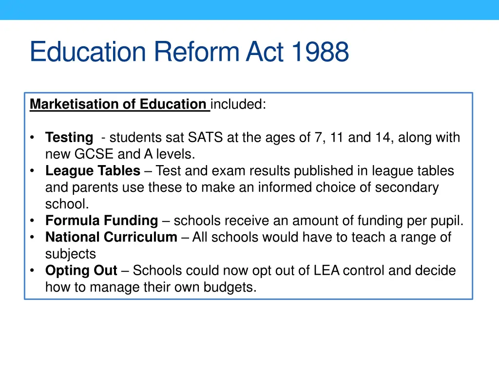 education reform act 1988