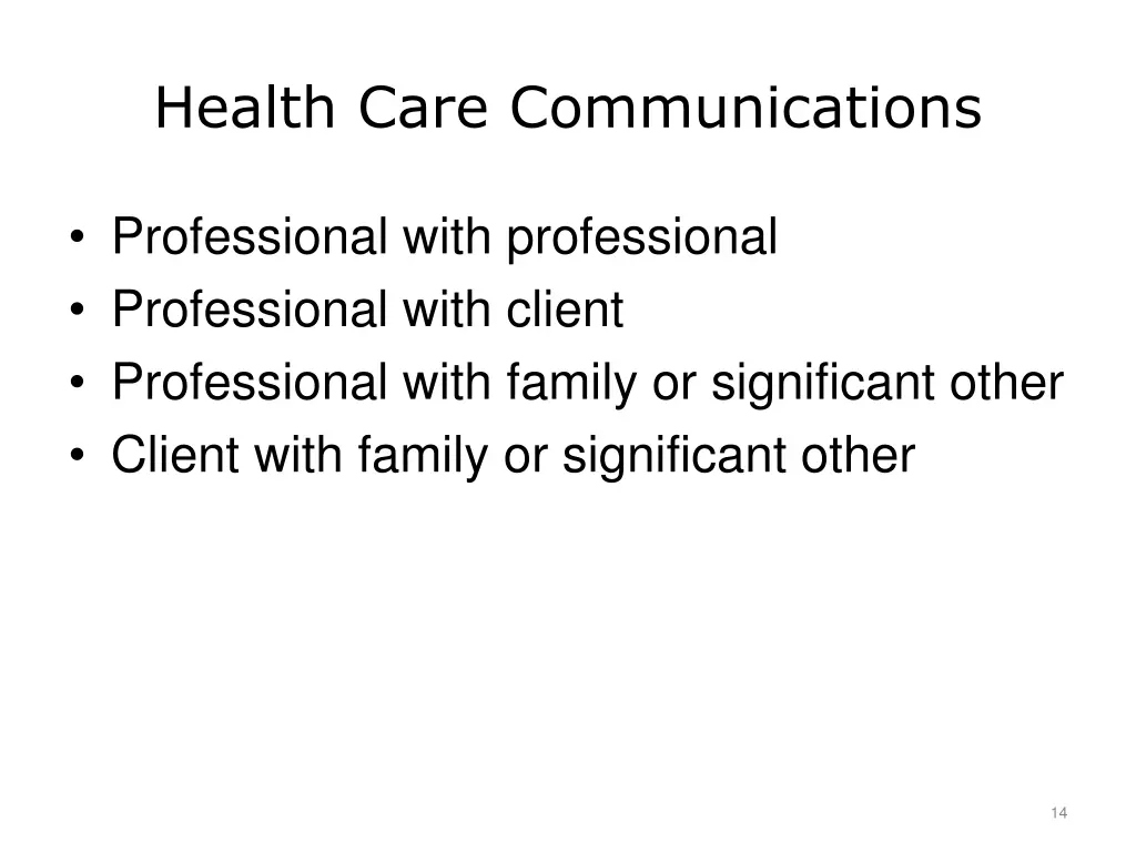 health care communications