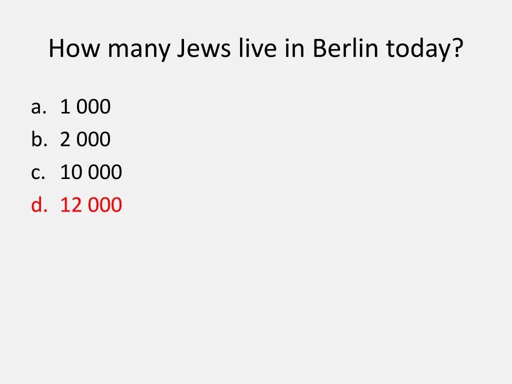 how many jews live in berlin today 1