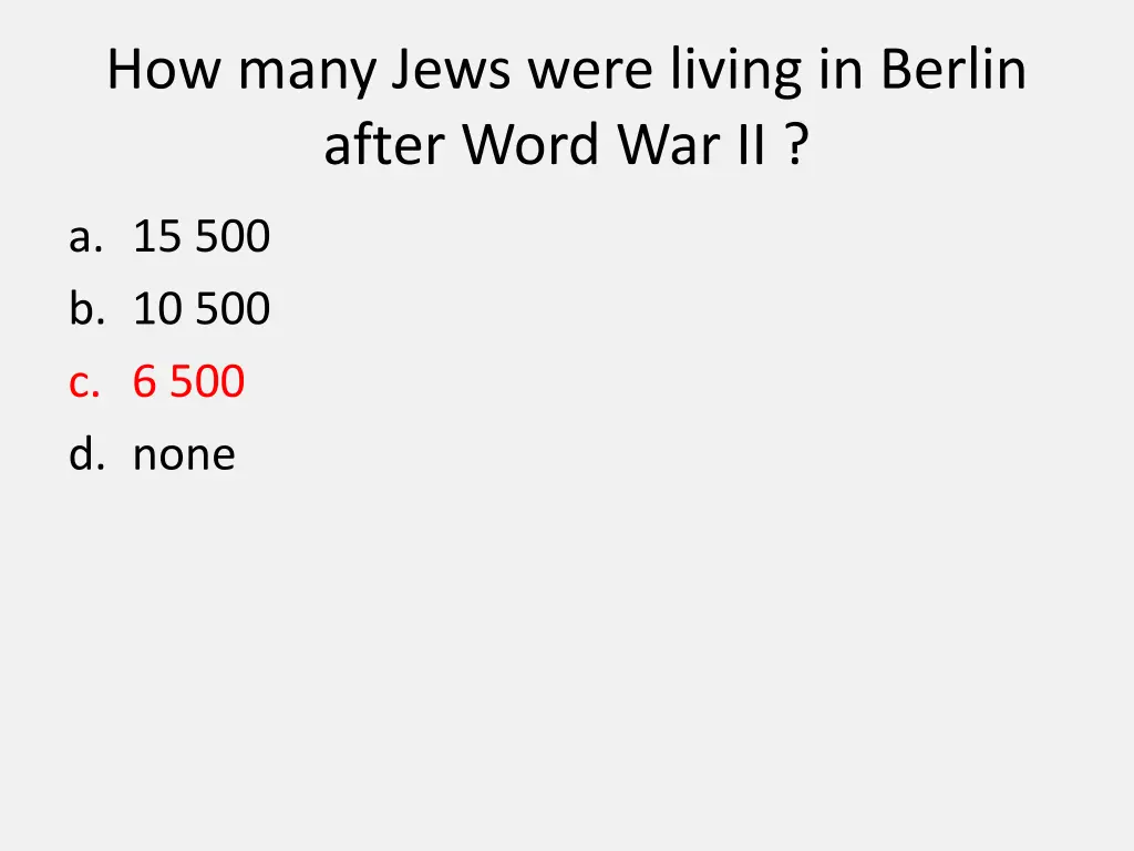 how many jews were living in berlin after word 1