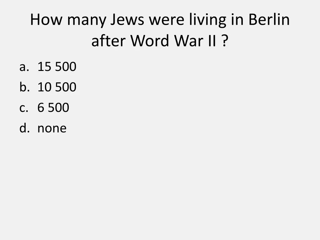 how many jews were living in berlin after word