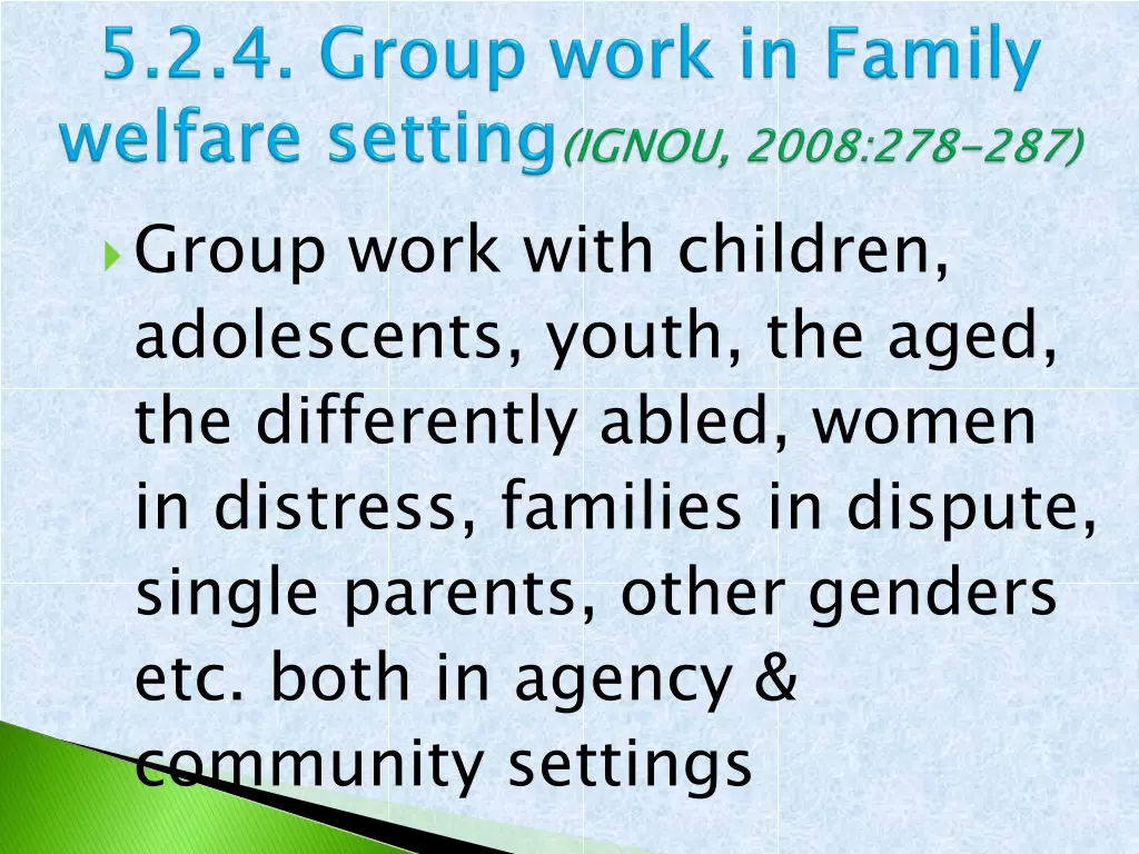 group work with children adolescents youth