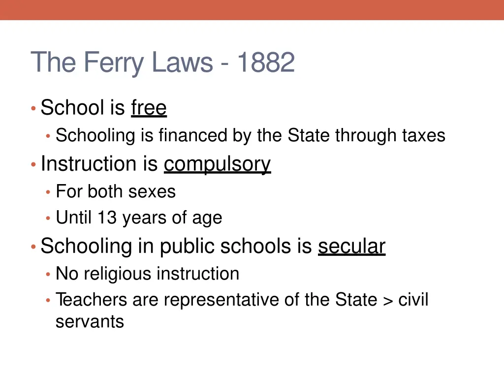 the ferry laws 1882