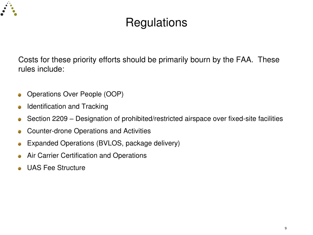 regulations