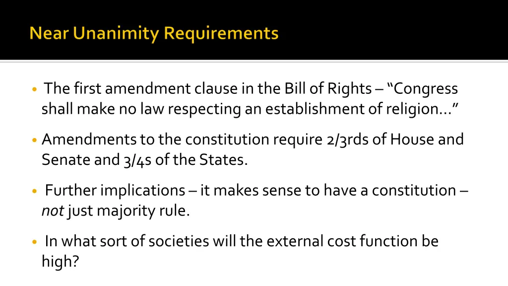 the first amendment clause in the bill of rights