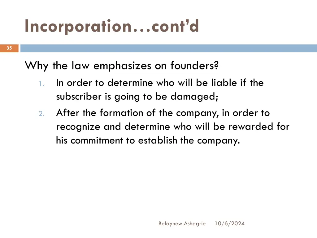 incorporation cont d 6