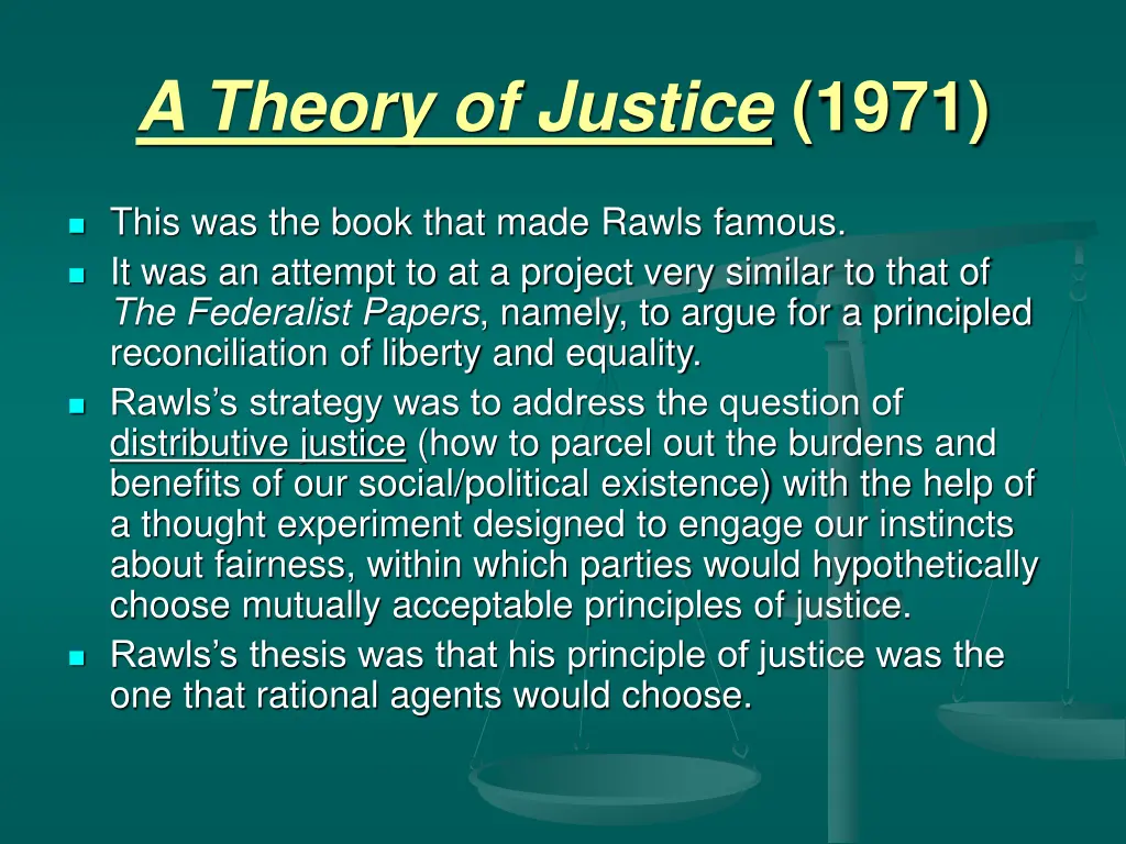 a theory of justice 1971