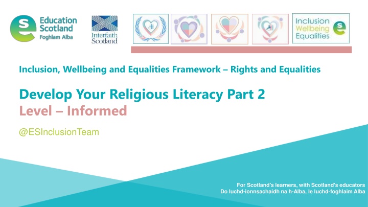 inclusion wellbeing and equalities framework