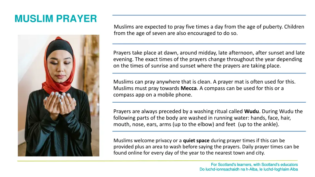 muslim prayer