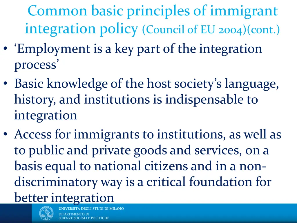 common basic principles of immigrant integration 1