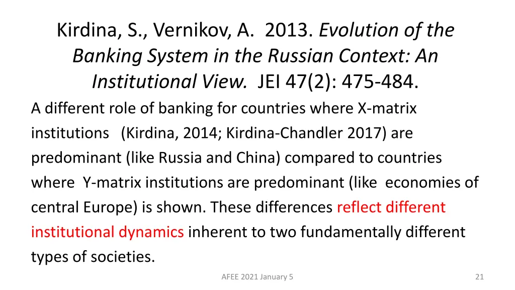 kirdina s vernikov a 2013 evolution