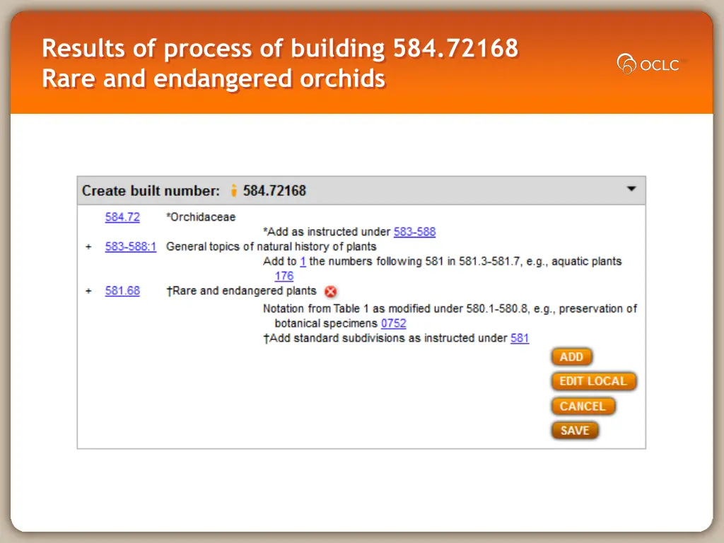 results of process of building 584 72168 rare