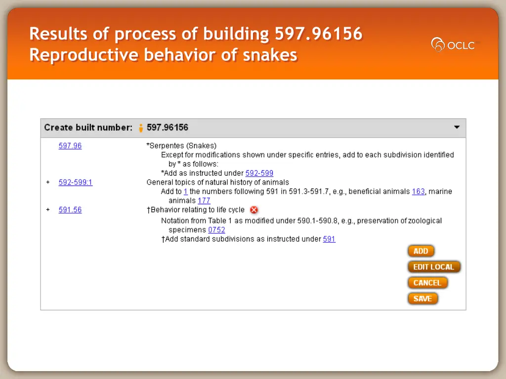 results of process of building 597 96156