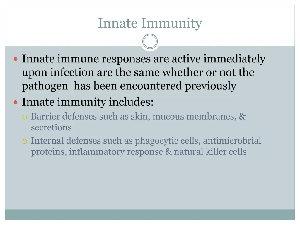 innate immunity