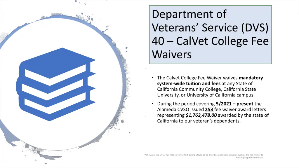 department of veterans service dvs 40 calvet