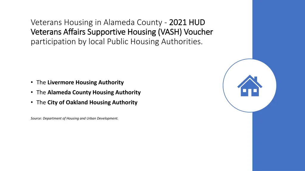 veterans housing in alameda county 2021