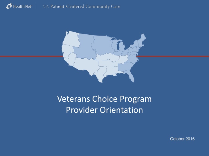 veterans choice program provider orientation