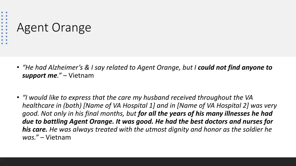 agent orange