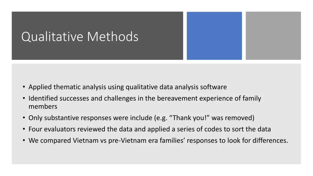 qualitative methods