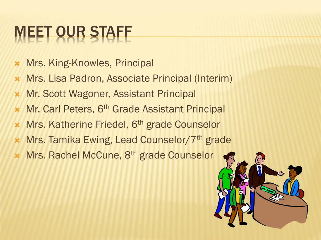 meet our staff