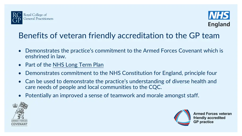 benefits of veteran friendly accreditation 1