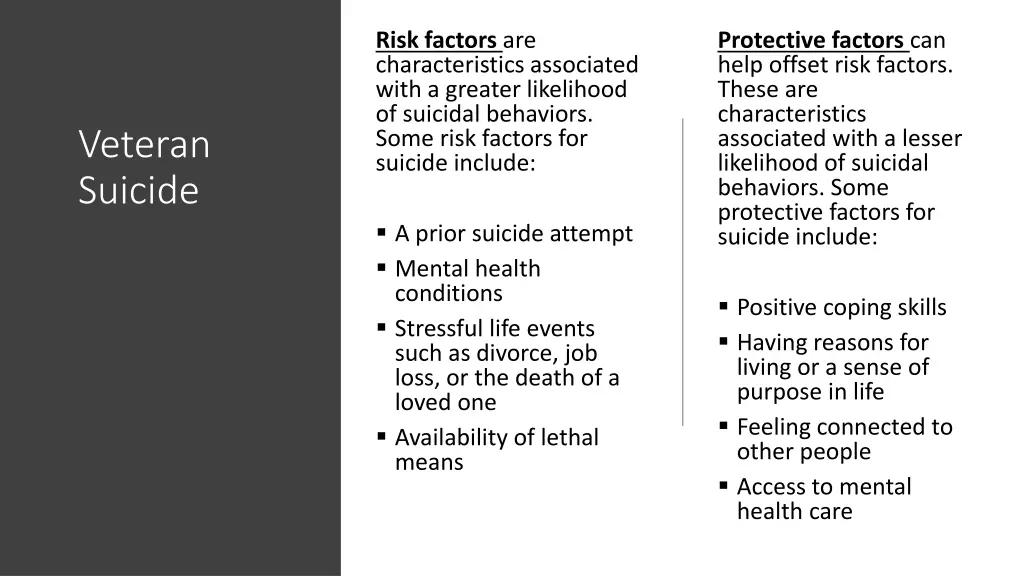 risk factors are characteristics associated with