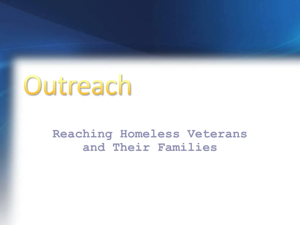 outreach