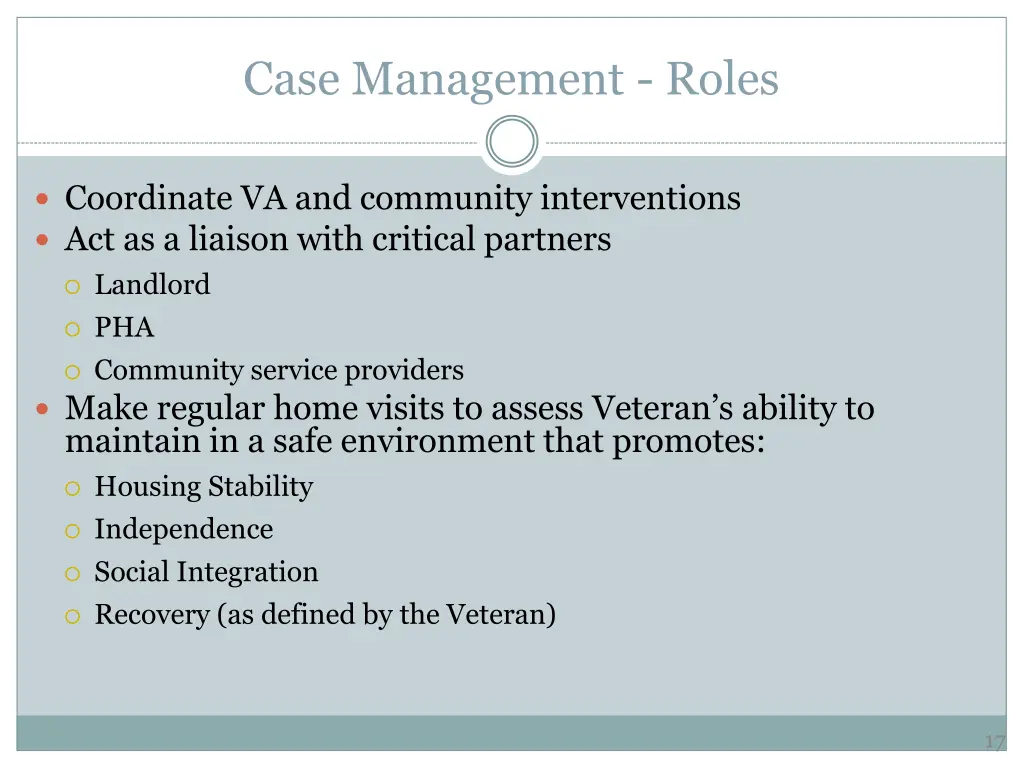 case management roles