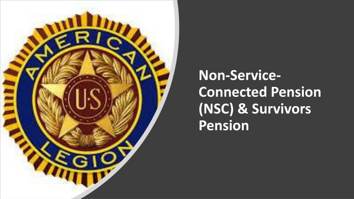 non service connected pension nsc survivors