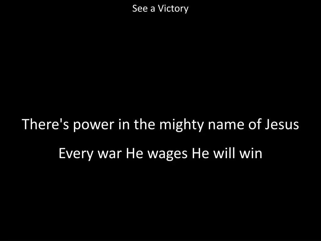 see a victory 6