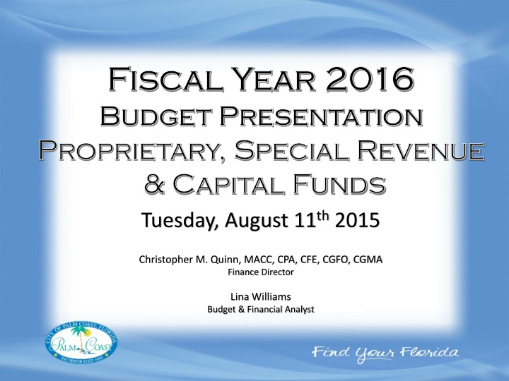 fiscal year 2016 fiscal year 2016 budget