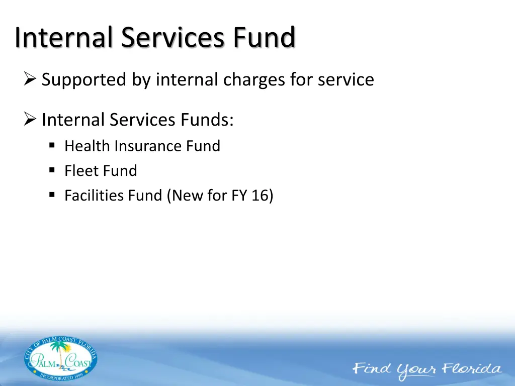 internal services fund