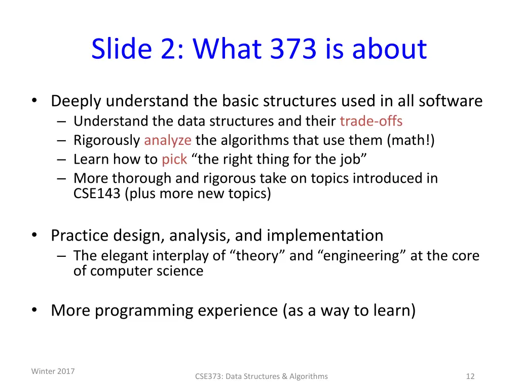 slide 2 what 373 is about