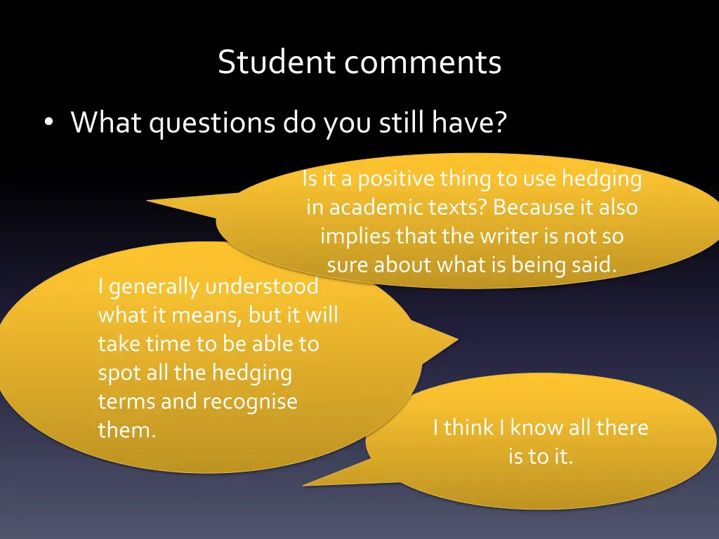 student comments 2