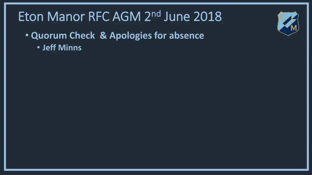 eton manor rfc agm 2 eton manor 1