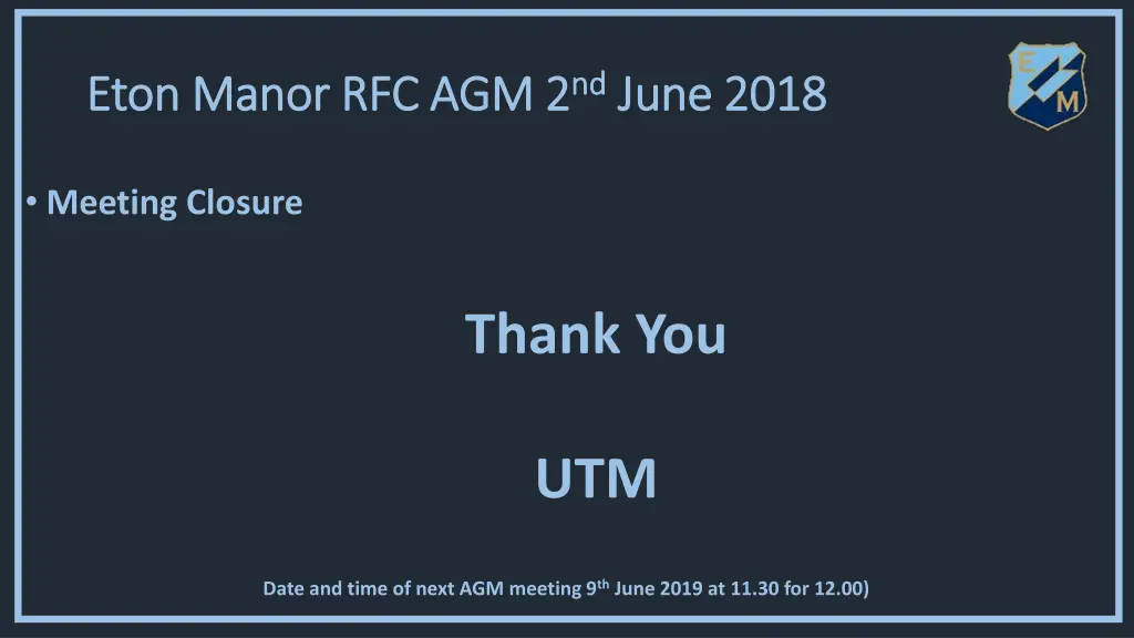 eton manor rfc agm 2 eton manor rfc agm 2 nd 14