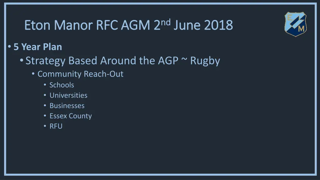 eton manor rfc agm 2 eton manor rfc agm 2 nd 16