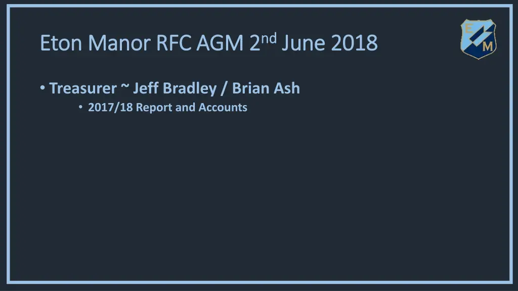 eton manor rfc agm 2 eton manor rfc agm 2 nd 5