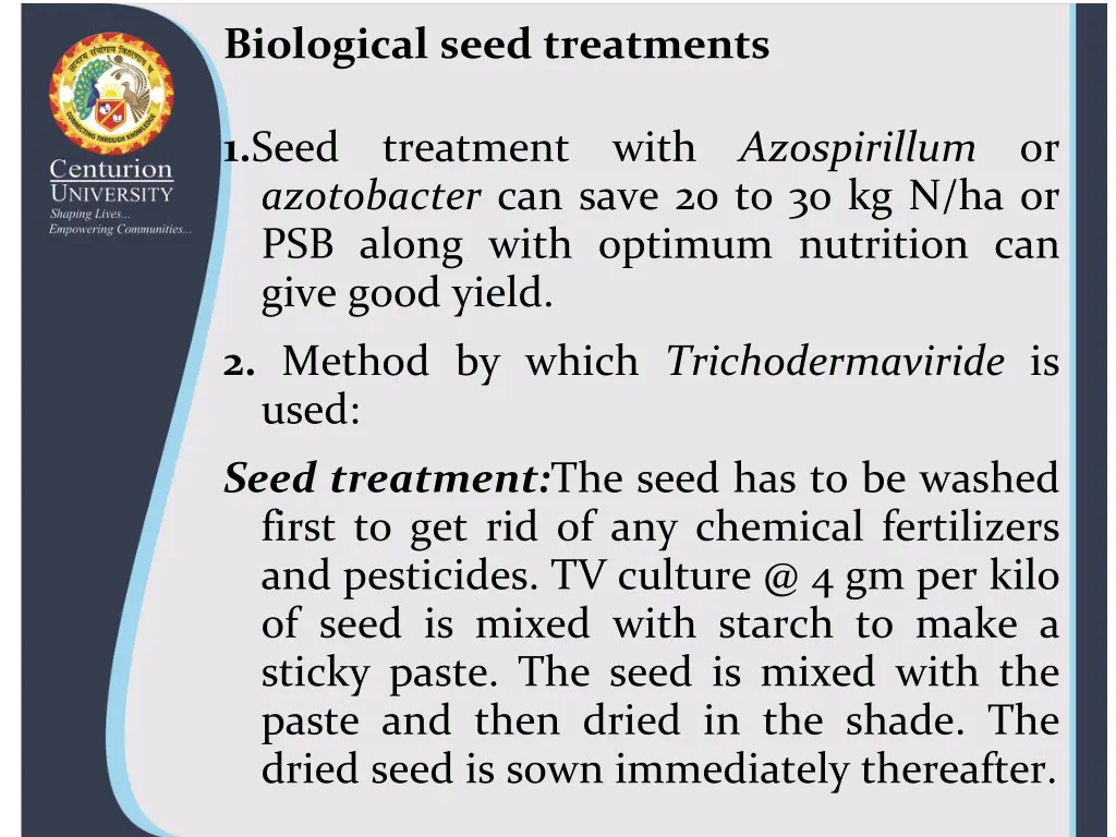 biological seed treatments