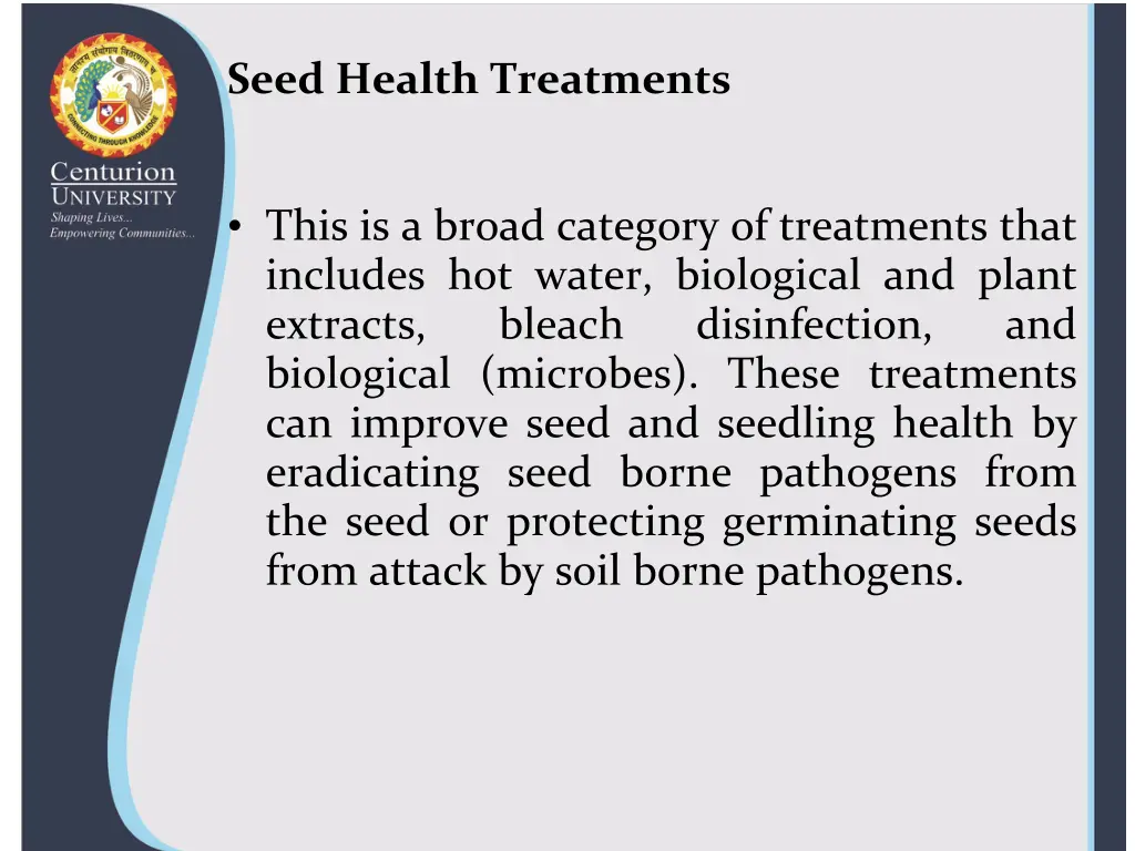 seed health treatments