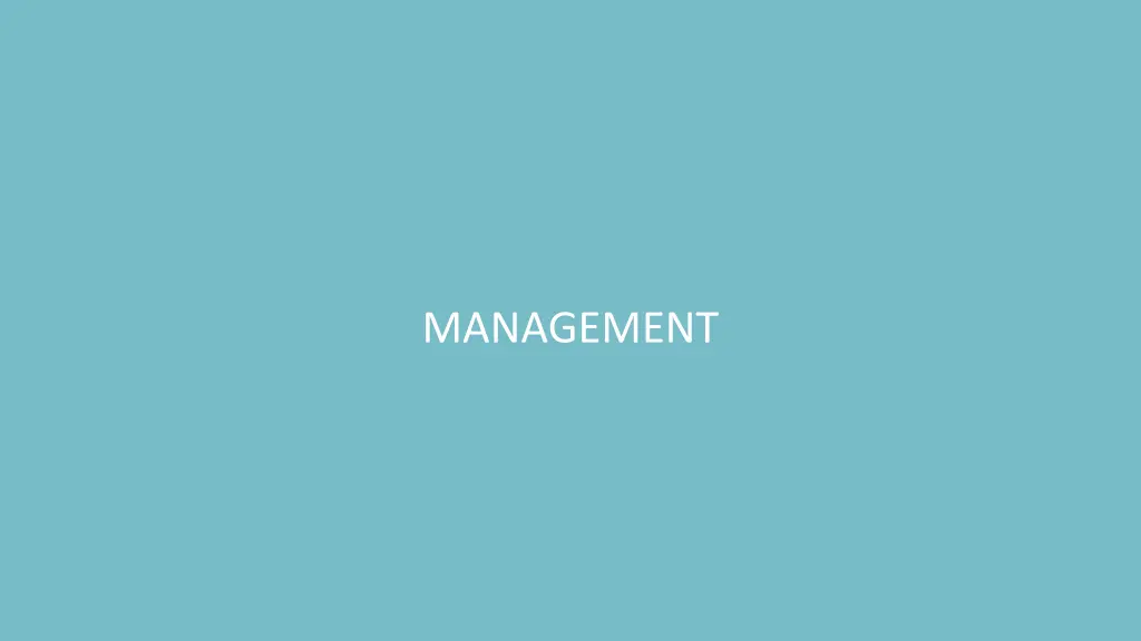 management