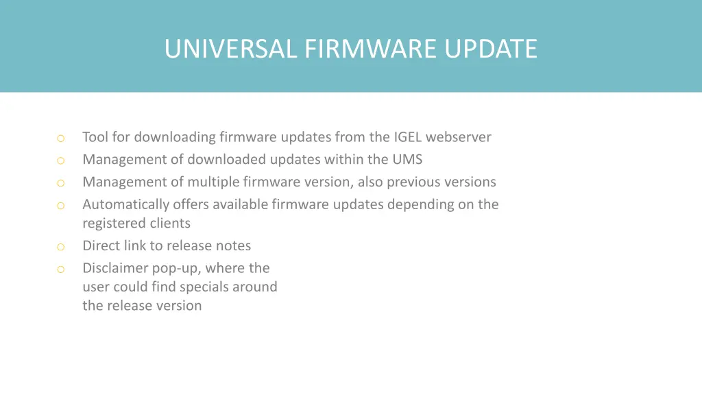 universal firmware update