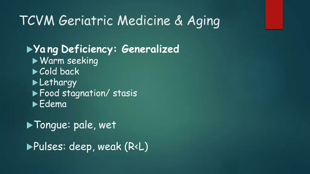 tcvm geriatric medicine aging 4