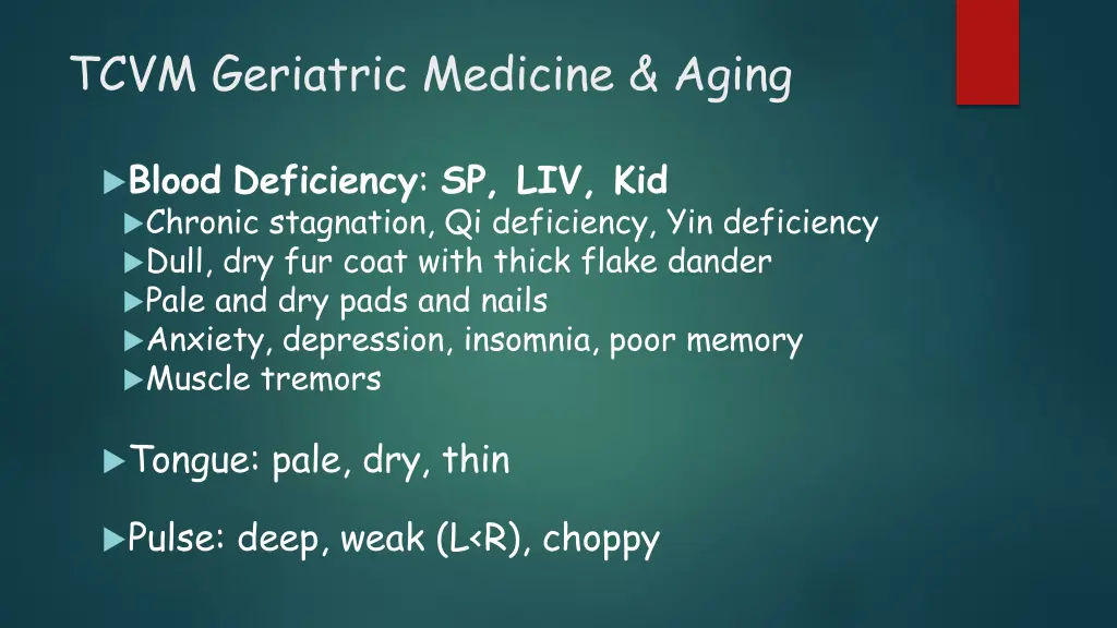 tcvm geriatric medicine aging 6